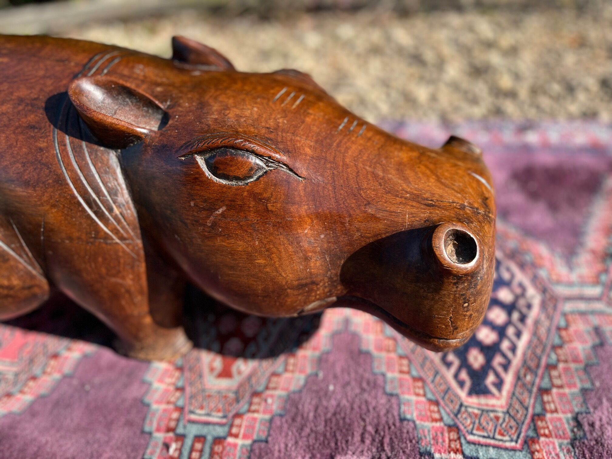 Hippopotamus bench 1950