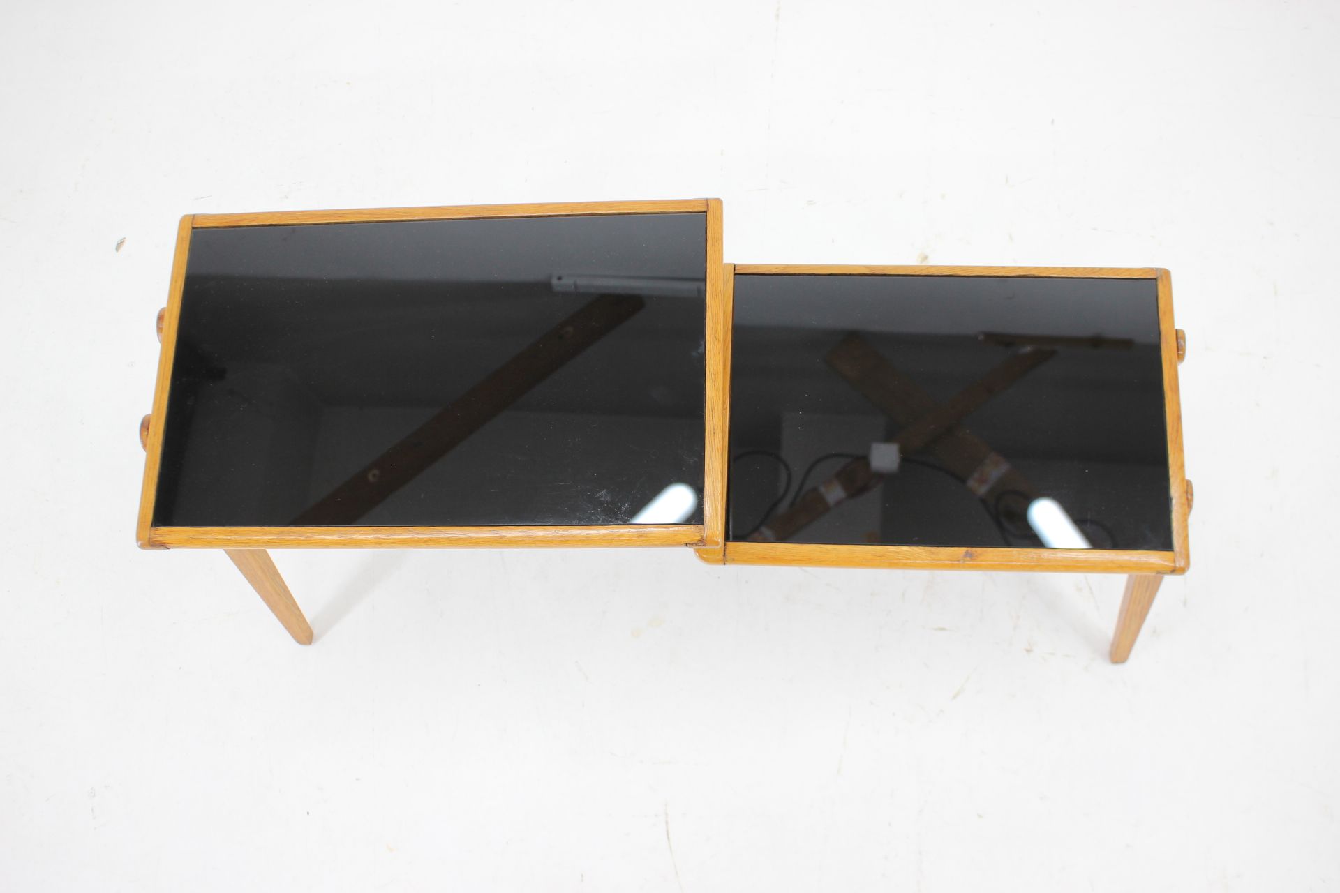 1960s Oak Side Table by Krasna Jizba ,Czechoslovakia