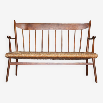 Banquette style scandinave, années 1950