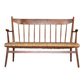 Banquette style scandinave, années 1950