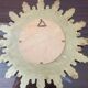 Antique Witch's Eye Sun Mirror in Gilded Wood