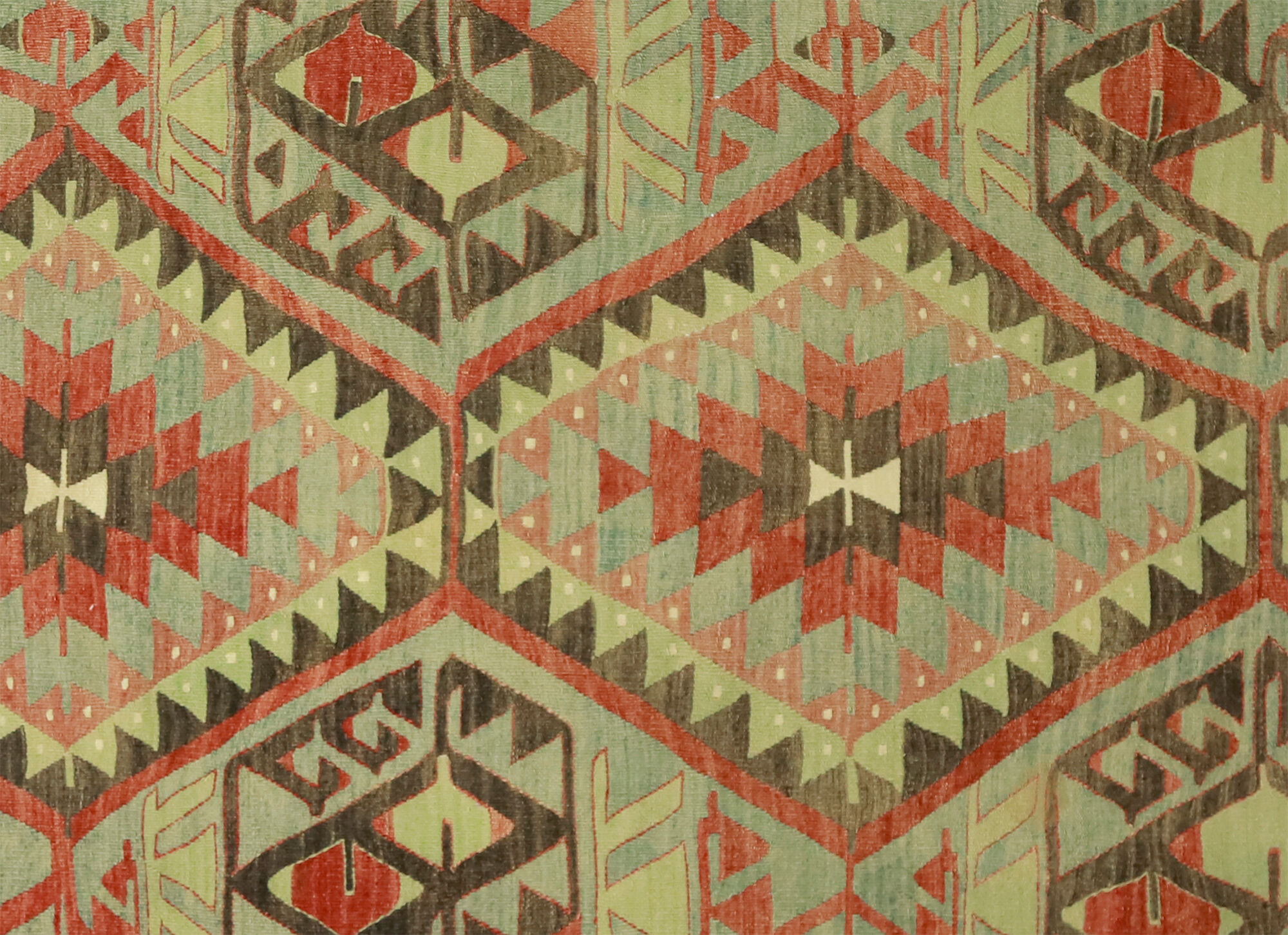 Anatolian handmade kilim rug 310 cm x 160 cm