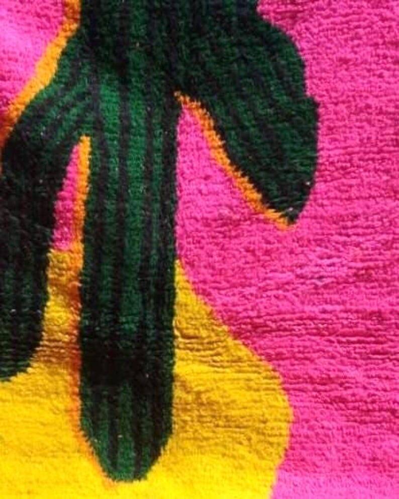 Handwoven Moroccan pure wool rug, size 150 x 250 cm