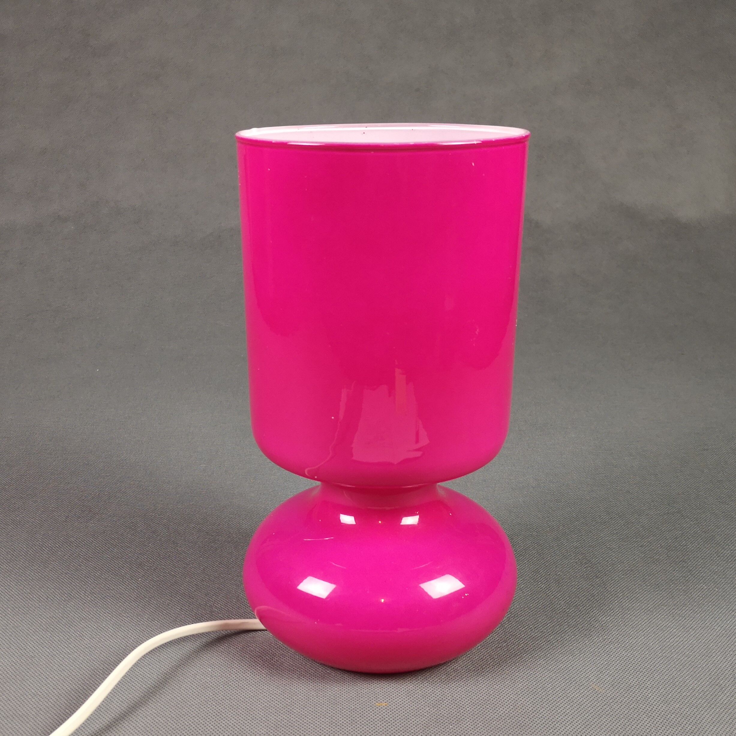 Lykta Raspberry Vintage Lamp Ikea opaline - vintage luminaire