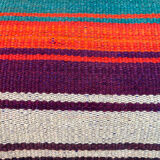 Vintage turkish kilim cushion cover, 30 x 50 cm