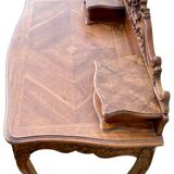 Louis XV desk, 19th century, carved.