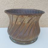 Cache pot en cuivre