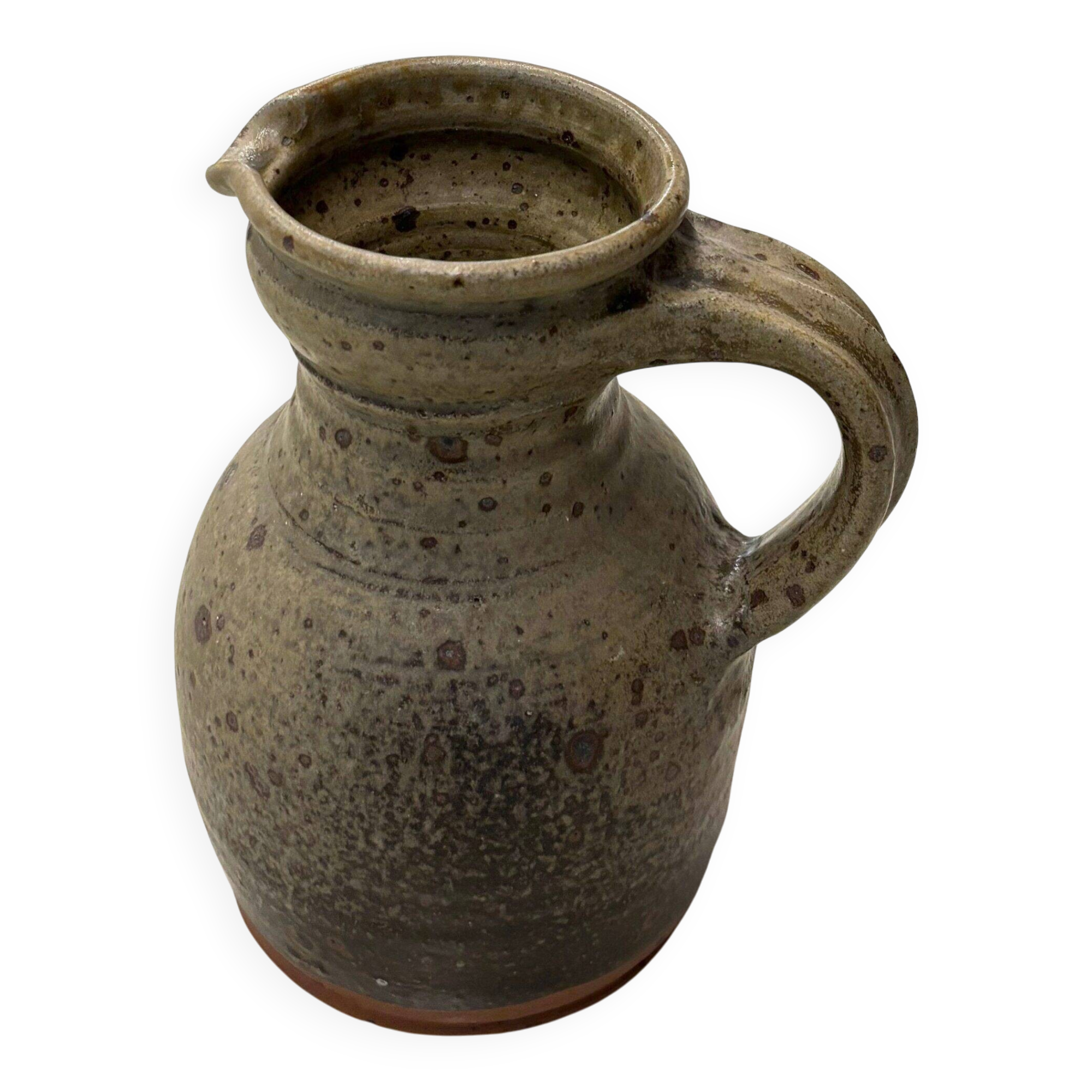 Coffee service in stoneware by Pierre Digan, 1960s.