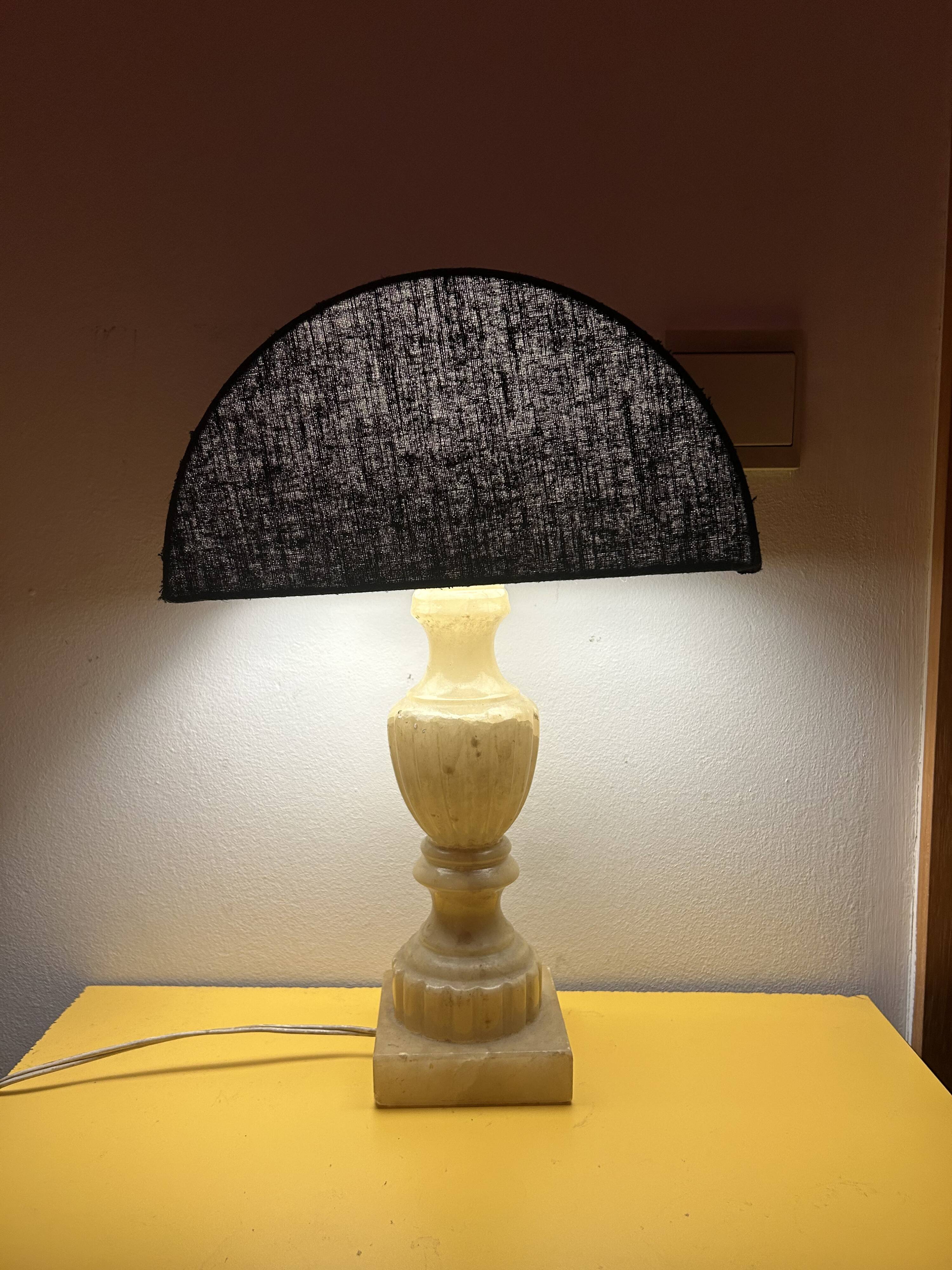 Stone lamp