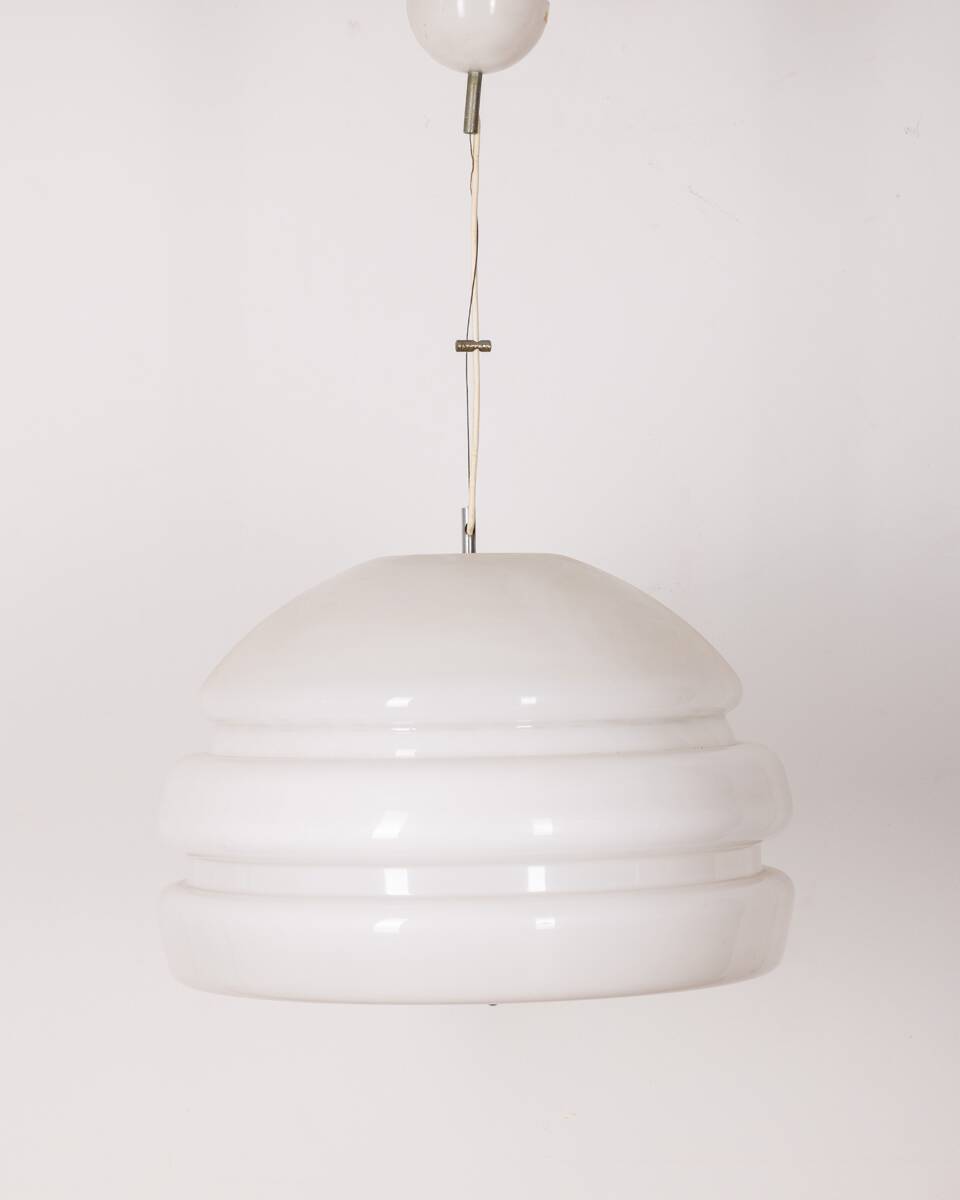 Vintage chandelier 60's mod. bud design studio 6g for harvey guzzini