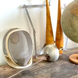 Old fencing mask set and its foil