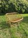 Rattan bench