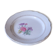 3 Vintage flower plates by Digoin & Sarreguemines