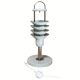 Pair danish scandinavian space age architectural table lamps