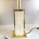 Lampe de table laiton et nacre italien 1970