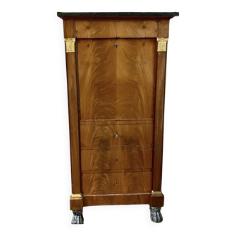 Antique wooden secretary