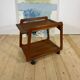 Mid-century modern service trolley in teak – Scandinavian design, 1960s