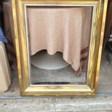 Brass frame fireplace