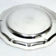 Christofle - Plat contours en métal argenté