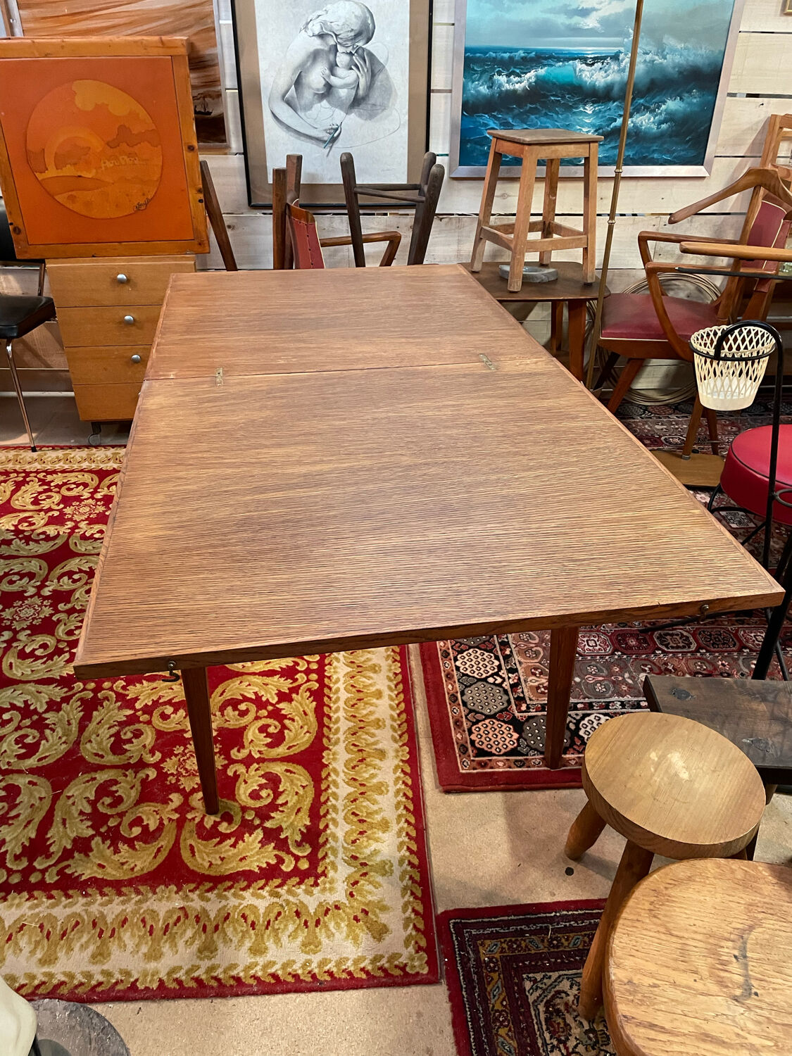 Vintage square portfolio table ep 50/60