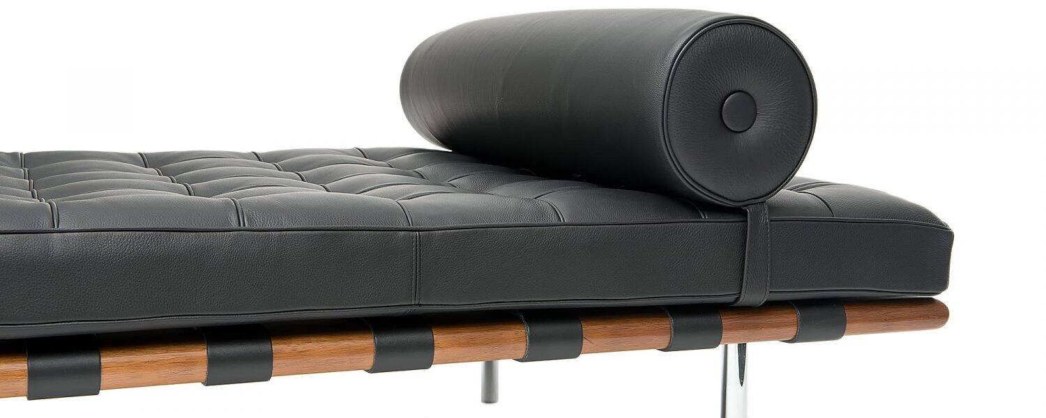 Lit de repos Méridienne Knoll Barcelona / Mies Van Der Rohe
