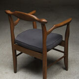 Pair of armchairs Fumay Guillerme & Chambron