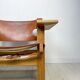 1950s Vintage Oak Spanish Chair by Børge Mogensen for Fredericia