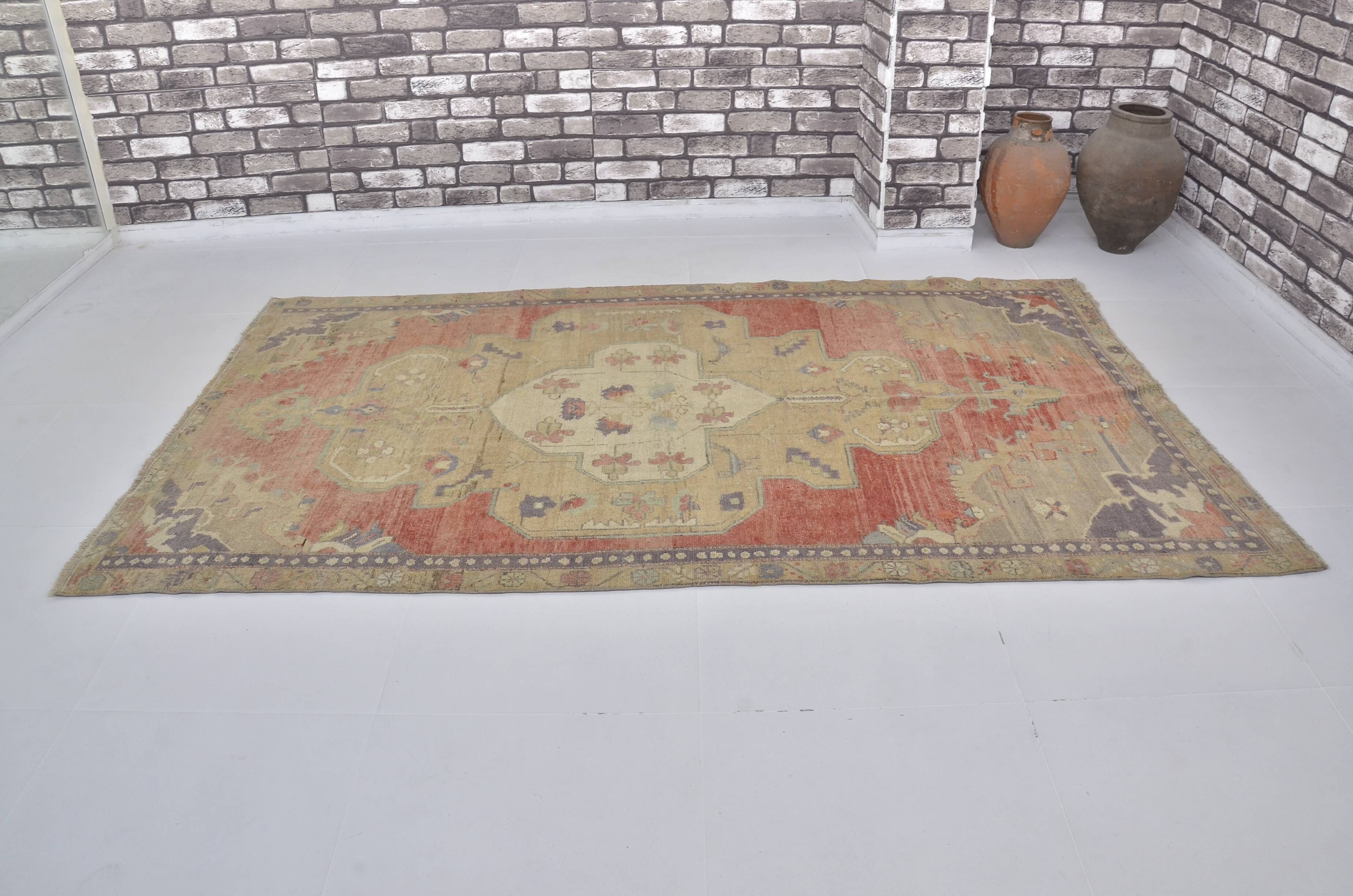 Decorative Handwoven Vintage Wool Rug sku1467