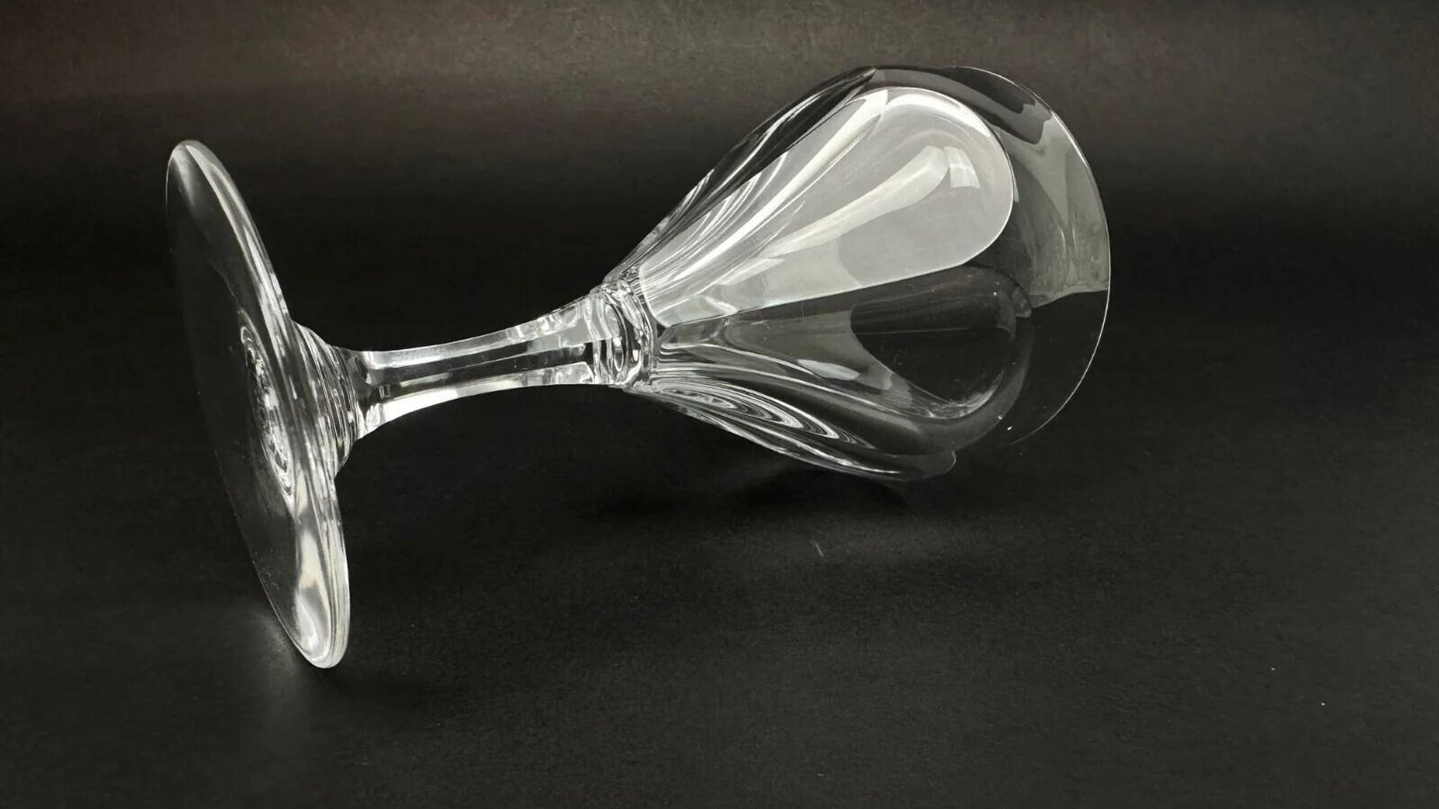 Baccarat, set of 9 port glasses model Duchesse de Dino