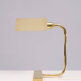 Mid Century Brass Table lamp 1960s Switzerland