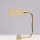 Lampe de table vintage en laiton 1960 Suisse