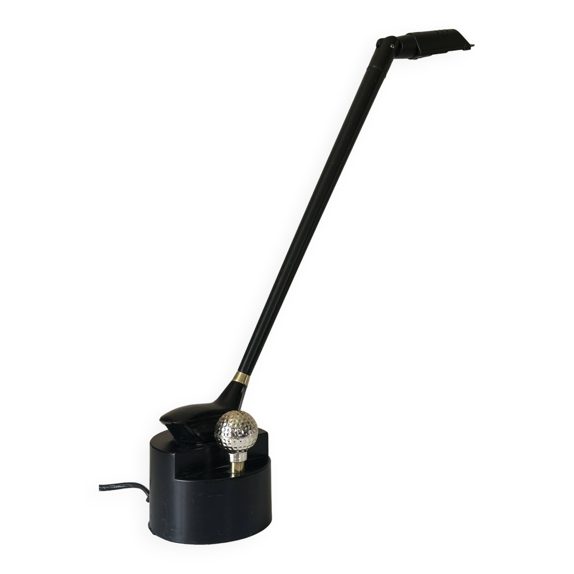 Vintage design golf lamp from the 80s