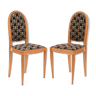Pair of 1900 period chairs