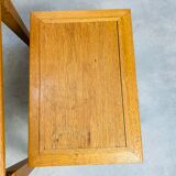 Classic wooden nesting tables