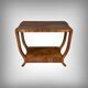 Console en placage de noyer, style art déco – XXe