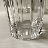 5 verres en cristal