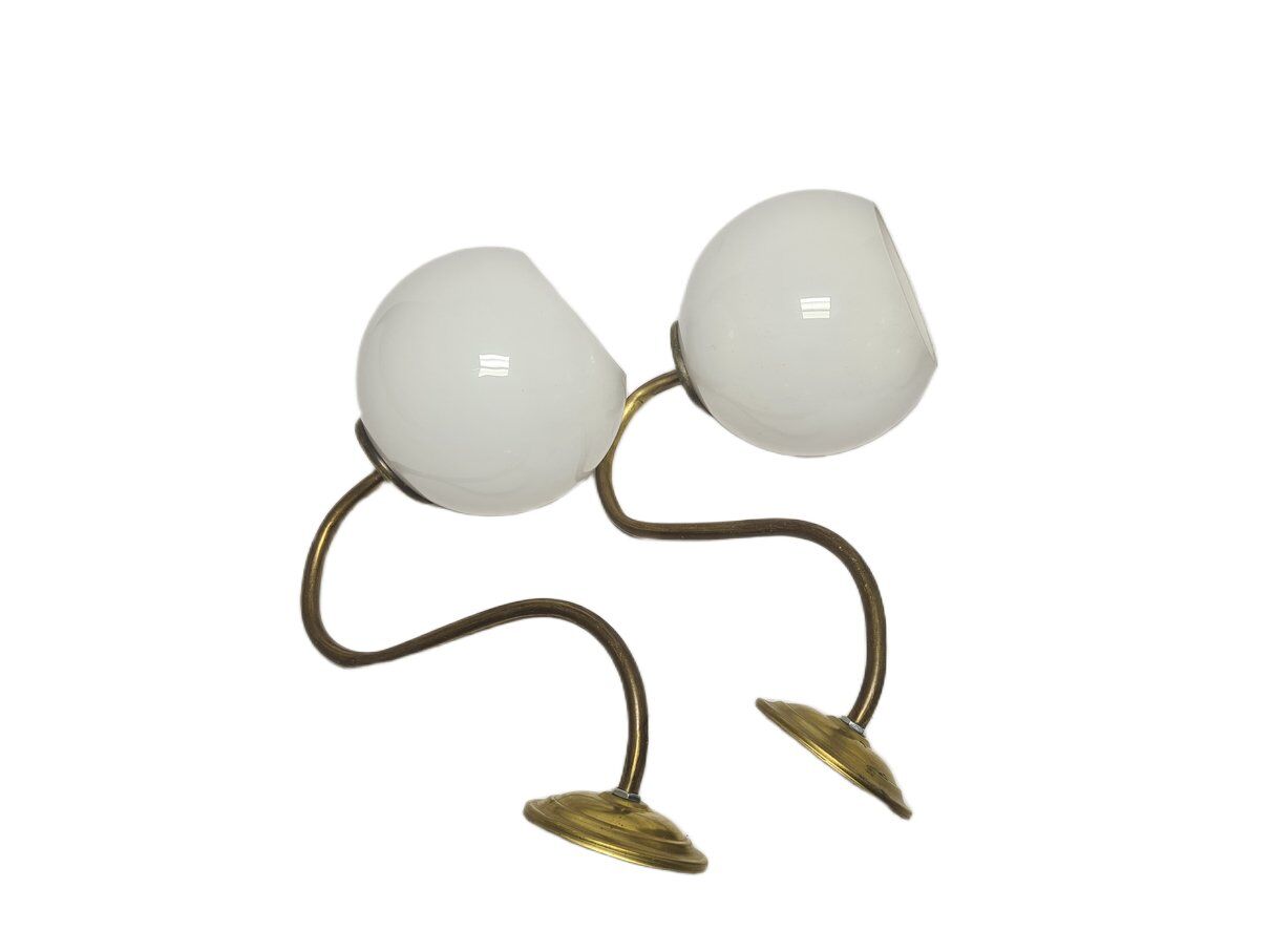 Art Deco sconces, Poland, 1950s, set of 2