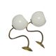 Art Deco sconces, Poland, 1950s, set of 2
