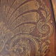 Mundus 42 pyrograved bistro chair