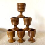 Vintage wooden shells