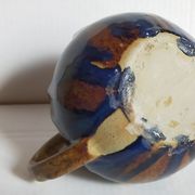 Pichet art nouveau terre émaillée début XXème