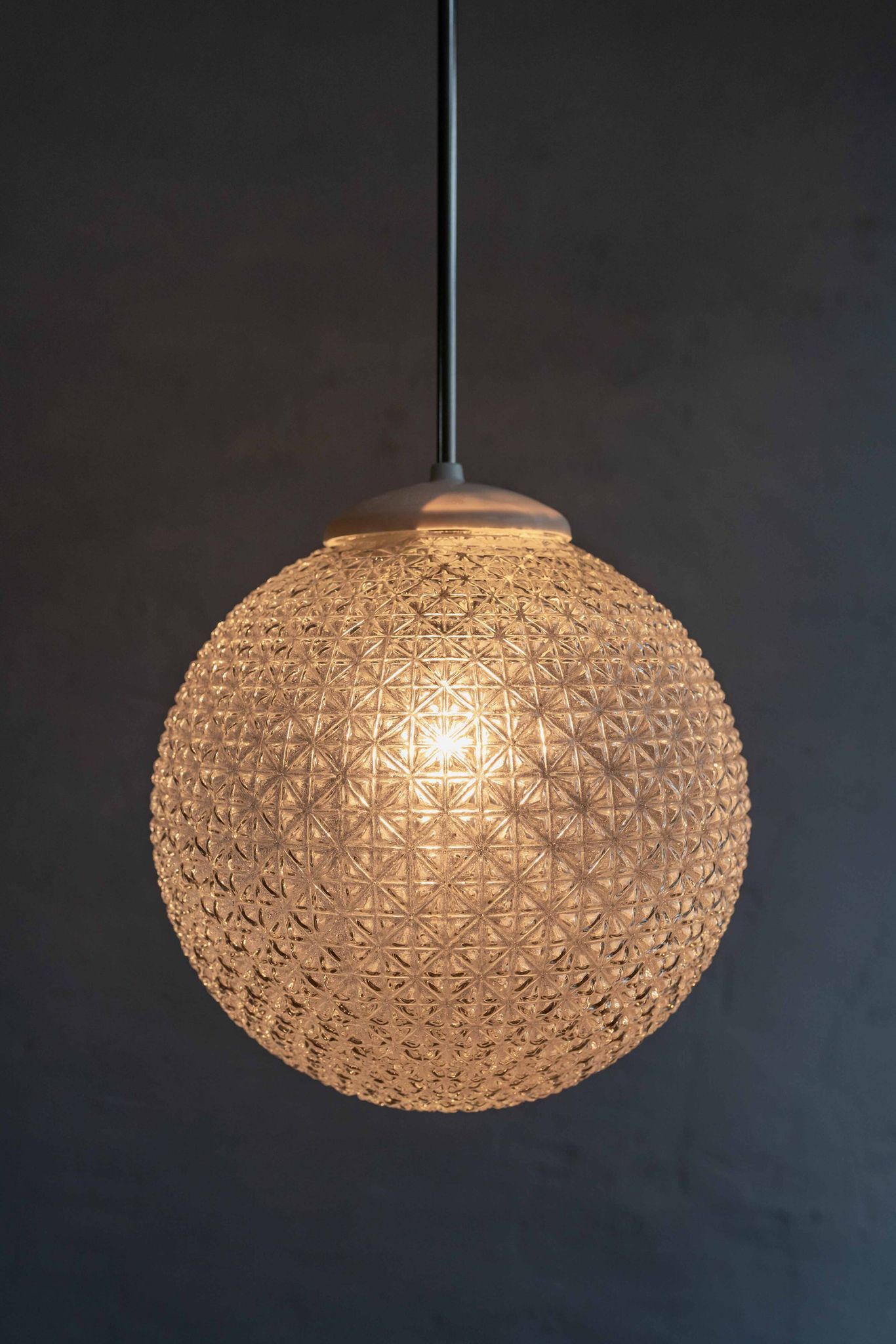 Vintage Czechoslovak Hanging Lamp, 1970s