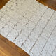White vintage crochet bedspread