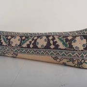Oushak rug lumbar pillow