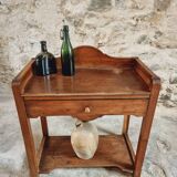Antique Oak Washbasin Console – 1900-1920