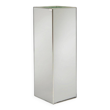 Support de plante miroir de milieu de siècle par Deknudt, Belgique, années 1980.