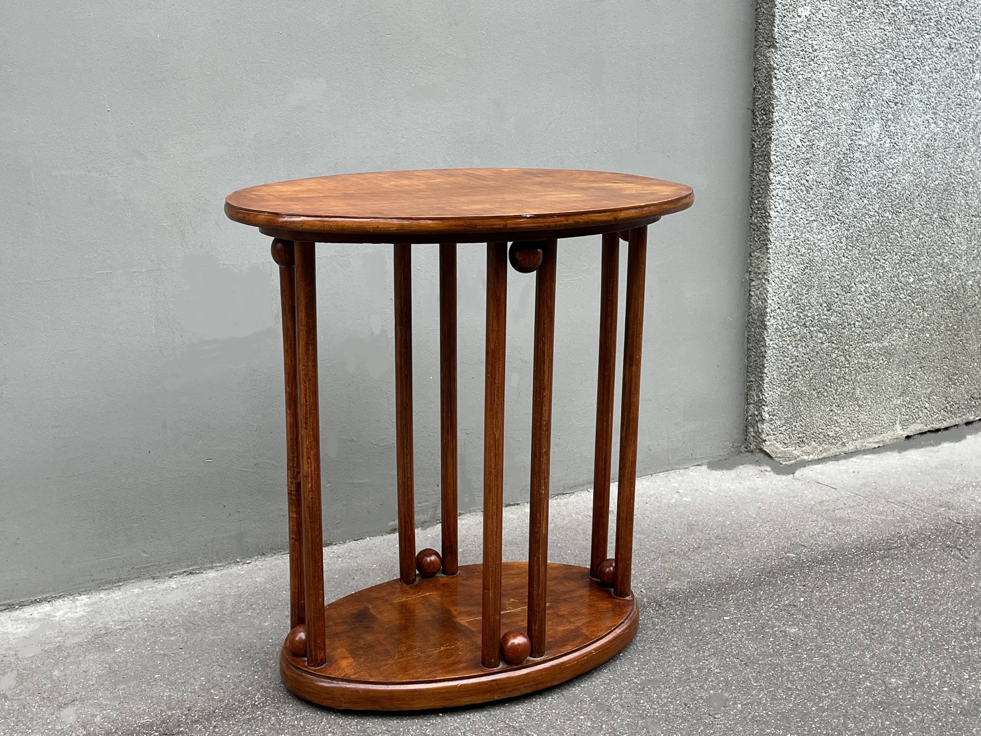 Josef Hoffmann Art Nouveau pedestal table