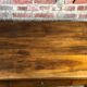 1900s walnut farmhouse/desk table