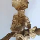 Pair of Régence style wall sconces in gilded bronze