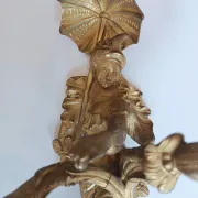Paire d'appliques style Régence en bronze doré